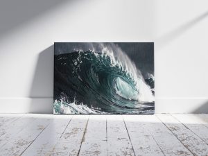 "Emerald Abyss" – Premium Cinematic Ocean Wave Photography | Fine Art Digital Download