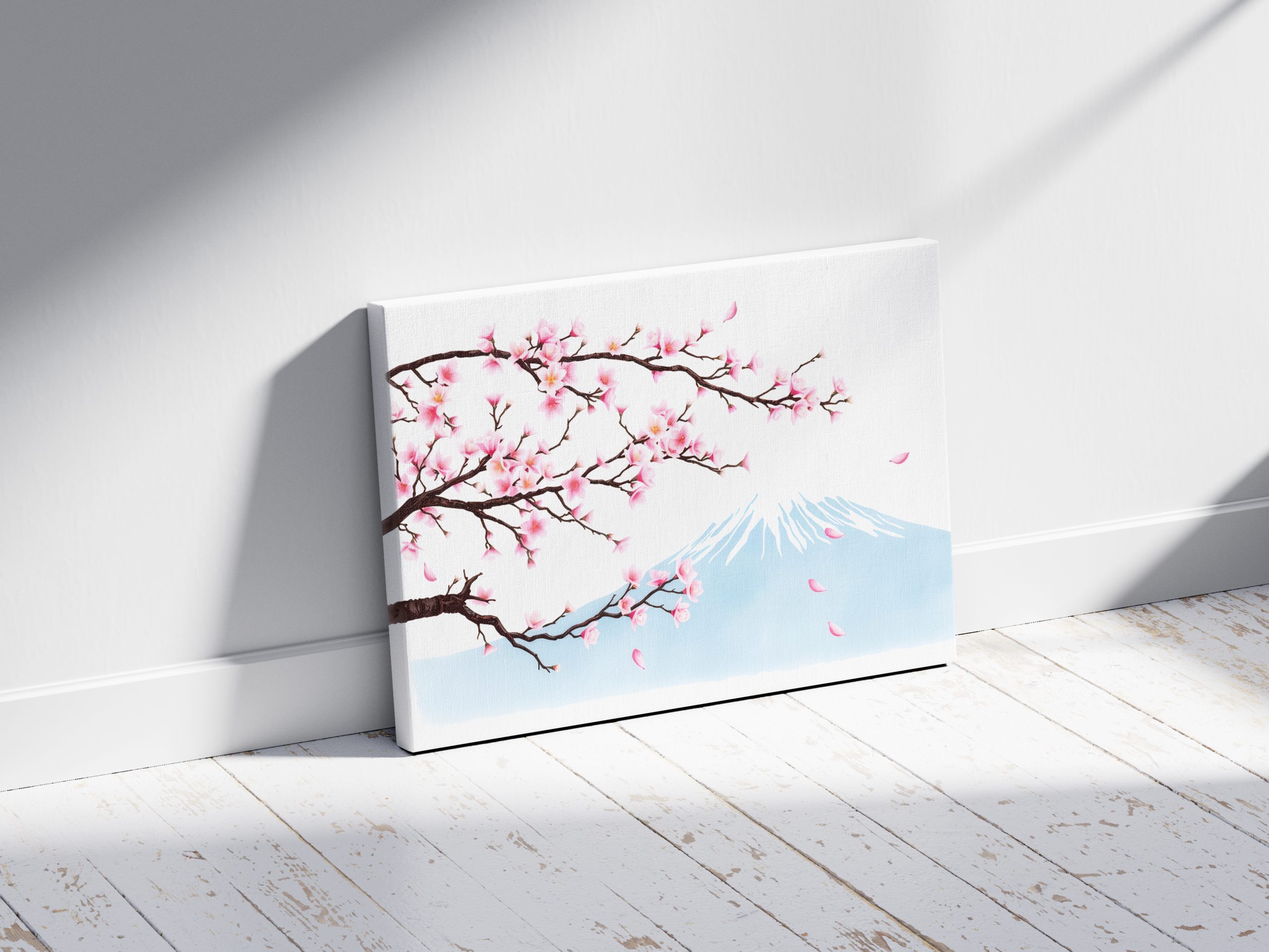 "The Fuji Awakening" | Premium Sakura Zen Edition | Digital Wall Art - Image 2